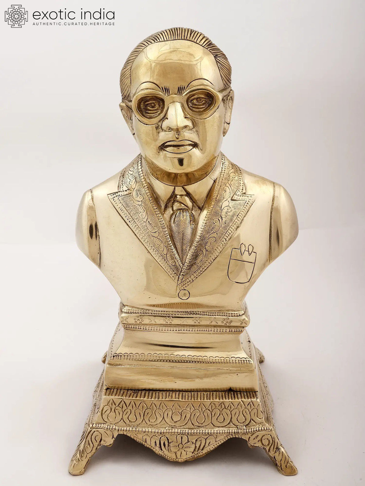 12" Dr. Baba Saheb Ambedkar Statue | Handmade