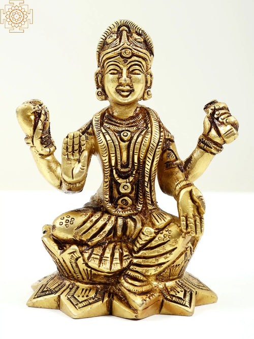 3" Bala Sundari Brass Idol for Pooja Handmade