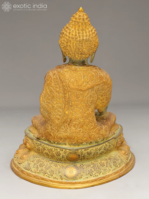 16" Gautam Buddha Preaching His Dharma | Handmade