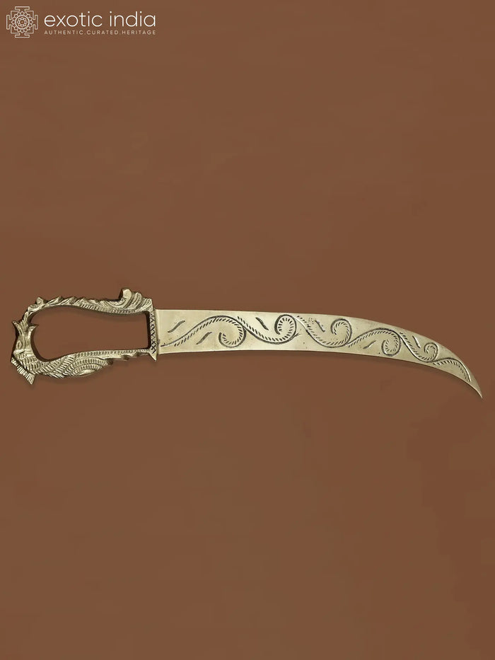 Brass Sword of Goddess Durga | Spiritual Home Decor