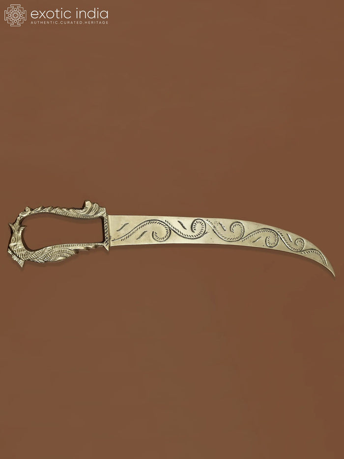 Brass Sword of Goddess Durga | Spiritual Home Decor