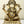 14" Brass Lord Ganesha Idol in Ashirwad Mudra | Handmade