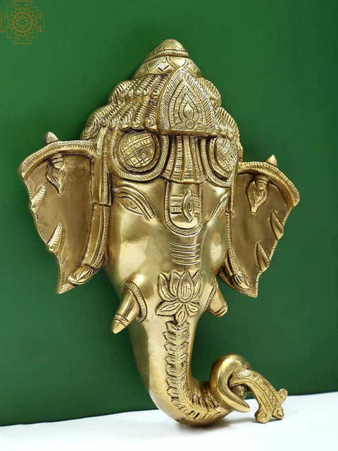 10" Ganesha Wall Hanging