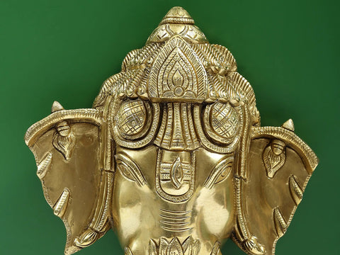 10" Ganesha Wall Hanging