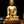 5" Small Bhumisparsha Buddha Adorned in a Designer Robe