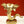9" Brass Stylish Ganesha Head