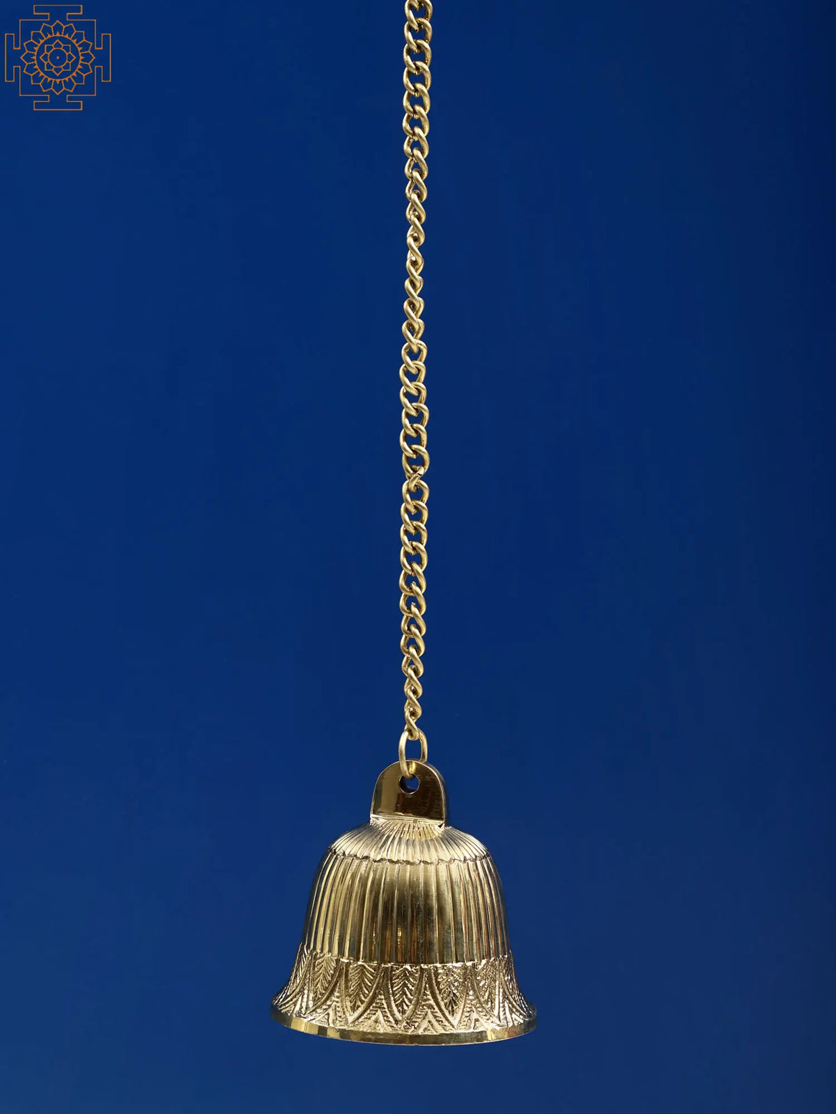 3" Small Brass Temple Bell
