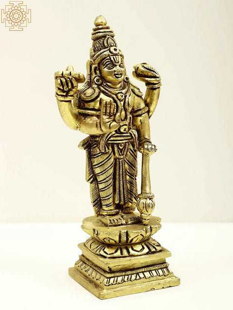 6" Small Standing Vishnu