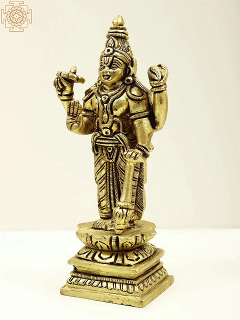 6" Small Standing Vishnu