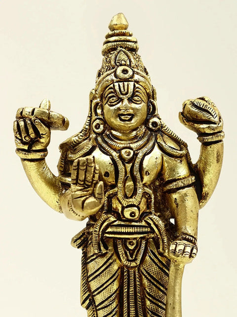 6" Small Standing Vishnu