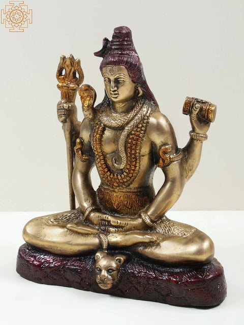 8" Mahayogi Shiva in Dhyana Mudra