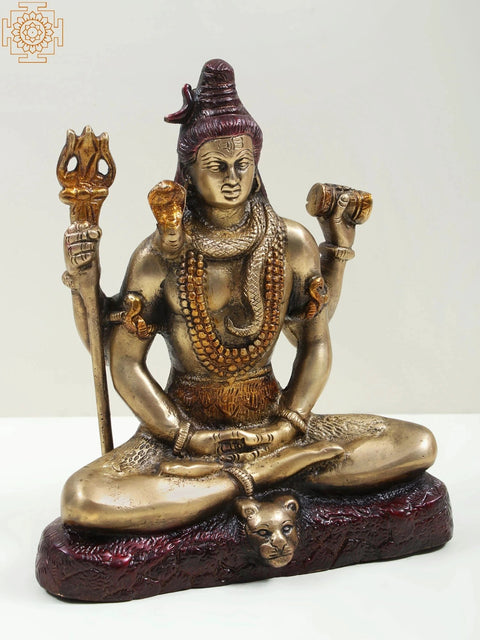 8" Mahayogi Shiva in Dhyana Mudra