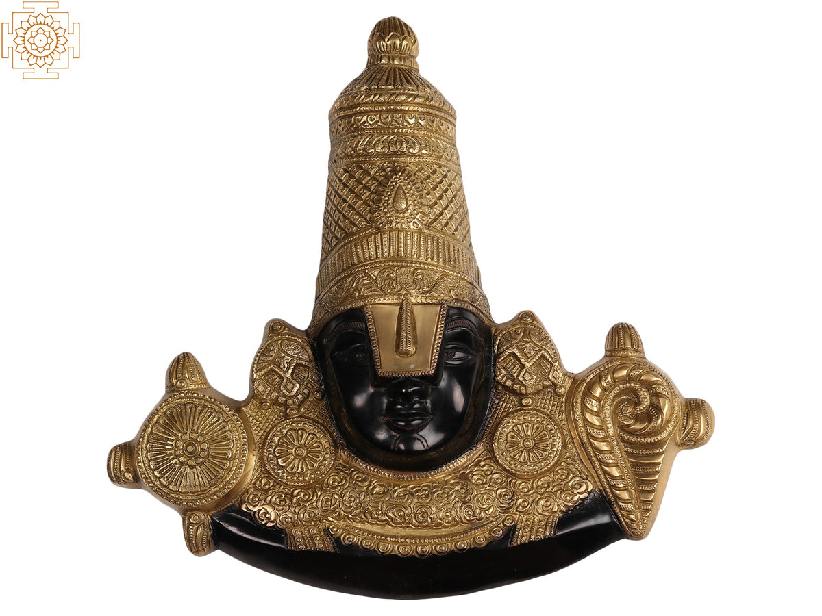 14" Venkateswara as Balaji at Tirupati Wall Hanging