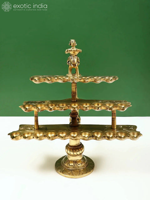10" Aarti Diya with Handle