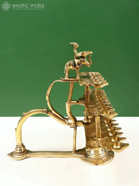 10" Aarti Diya with Handle