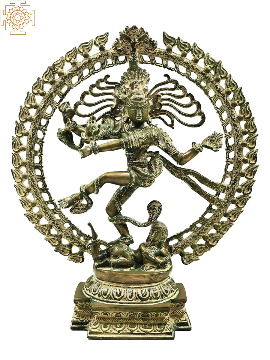 20" Brass Nataraja Statue - The King of Dancers