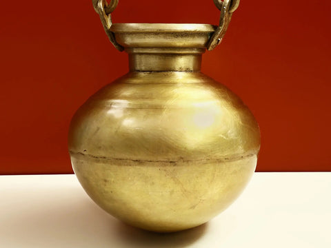 Shiva Linga Abhishek kalash (Jal Dhara Brass Kalash)