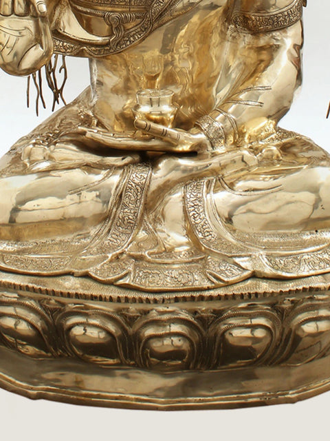 65" Large Gautam Buddha with Tree of Life