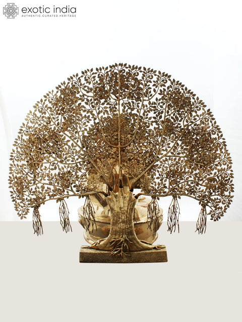 65" Large Gautam Buddha with Tree of Life
