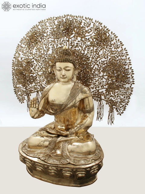 57" Large Gautam Buddha with Tree of Life