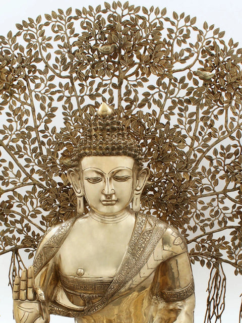 57" Large Gautam Buddha with Tree of Life