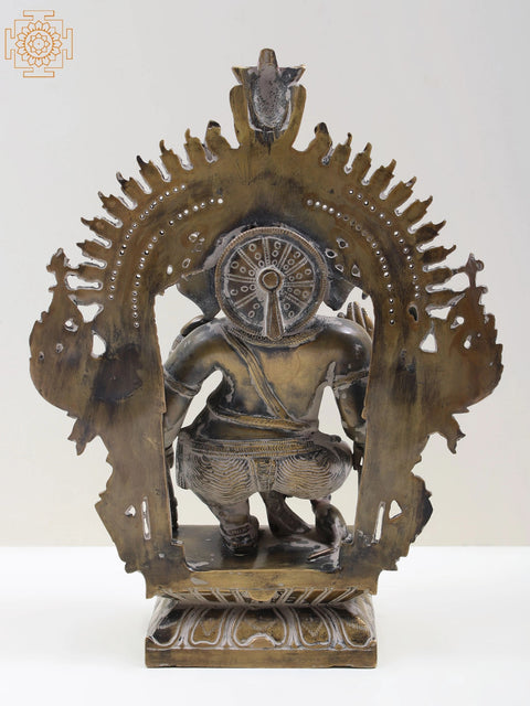 14" Dancing Ganesha with Kritimukha