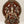 25" Brass Lord Ganesha Seated on Lotus Pedestal with Kirtimukha Prabhavali