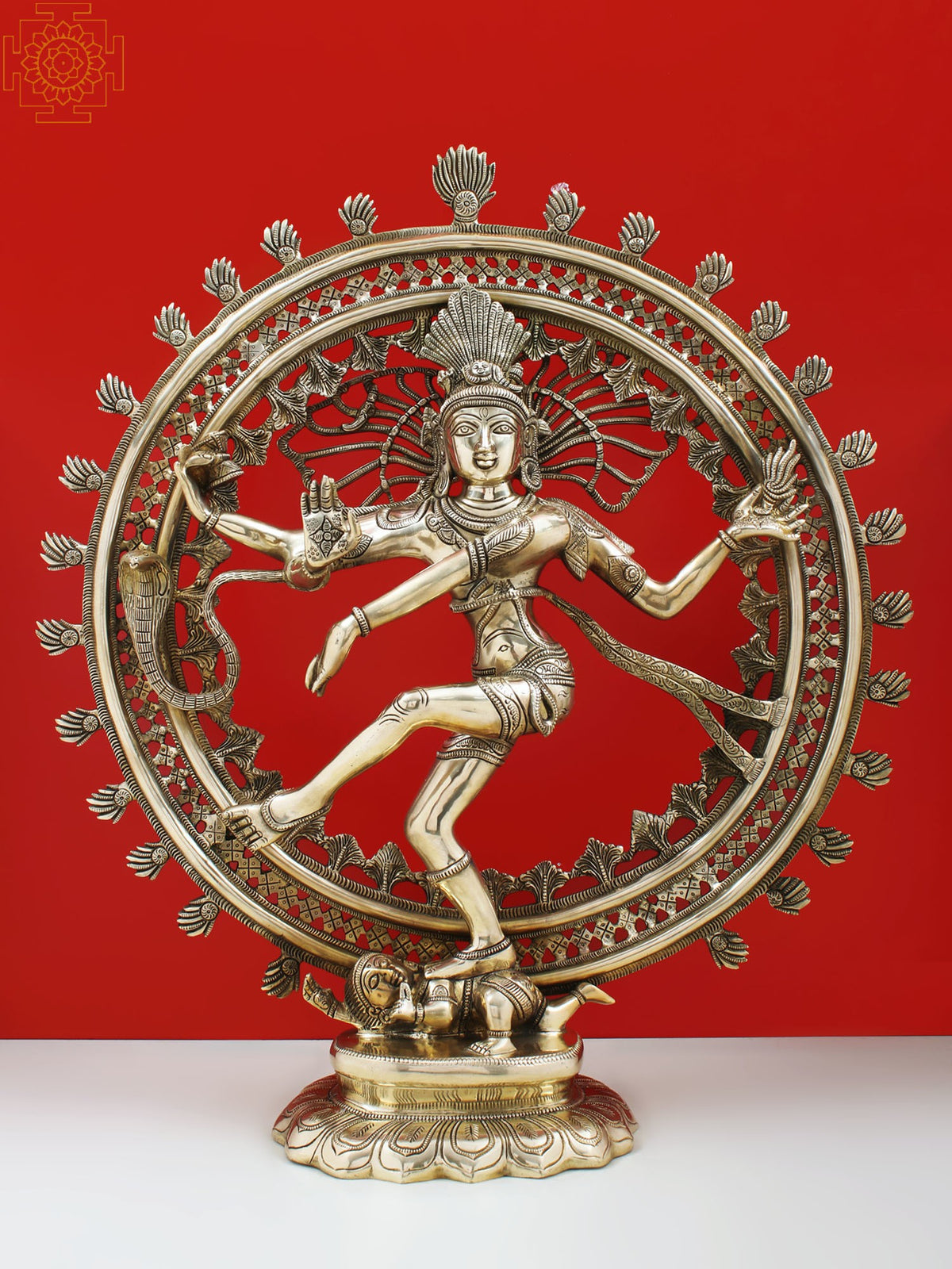 24" Lord Nataraja (Dancing Shiva) In Brass