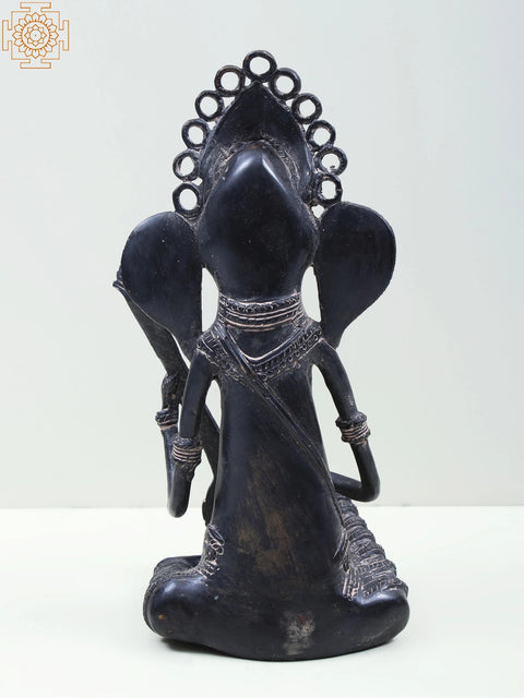 11" Brass Ganesha Playing Guitar