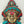 10" Brass Wall Hanging Goddess Kali Face with Inlay Work