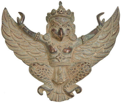 Garuda Brass Wall Hanging Statue for Home Decor