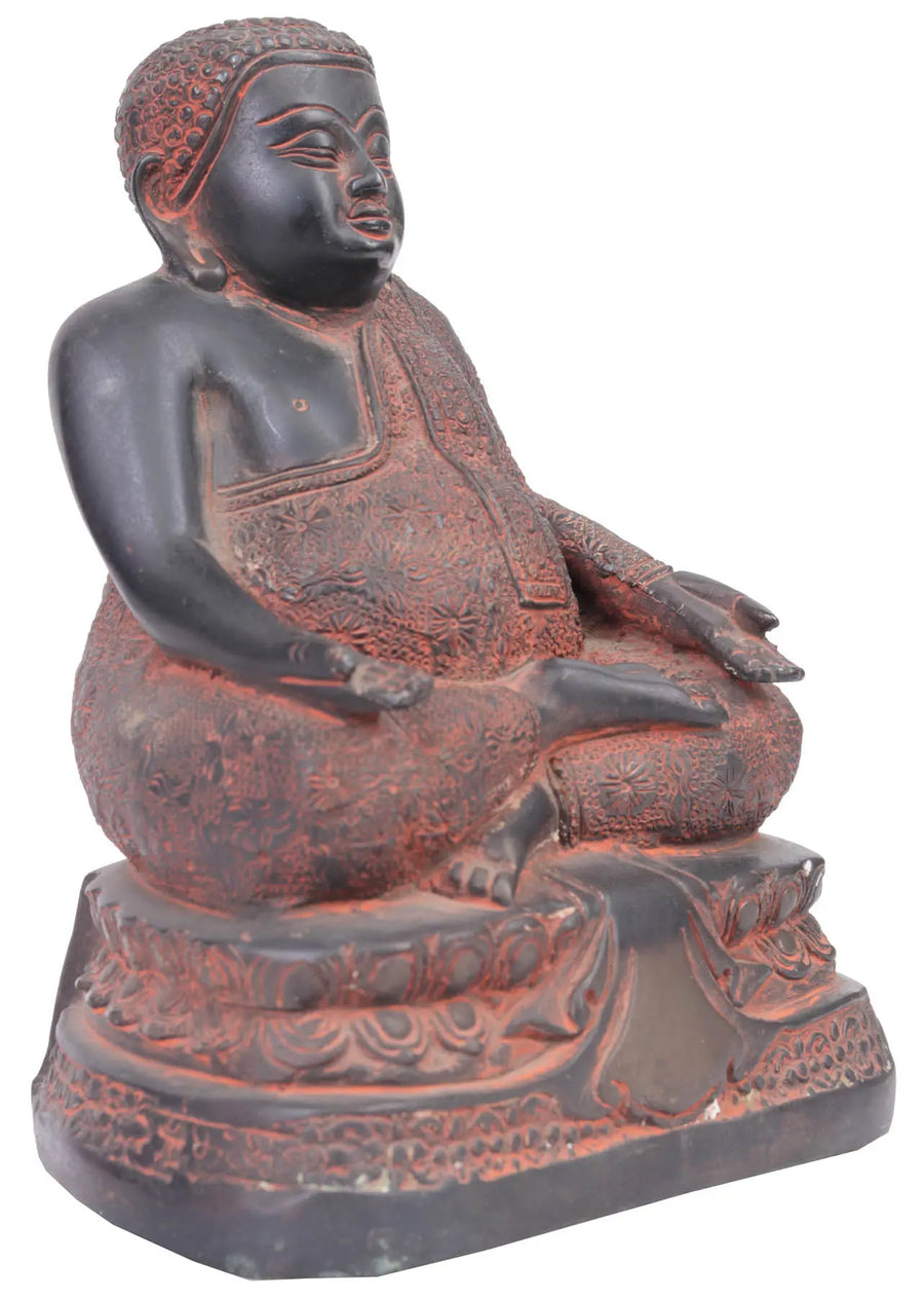 6" Marpa Brass Statue - Handmade Tibetan Buddhist Idol