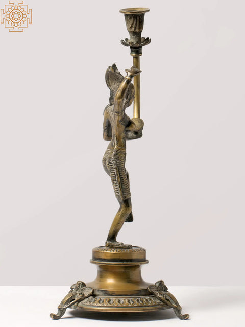 Brass Candle Stand -Inspired by Khajuraho | Candle Holder Stand
