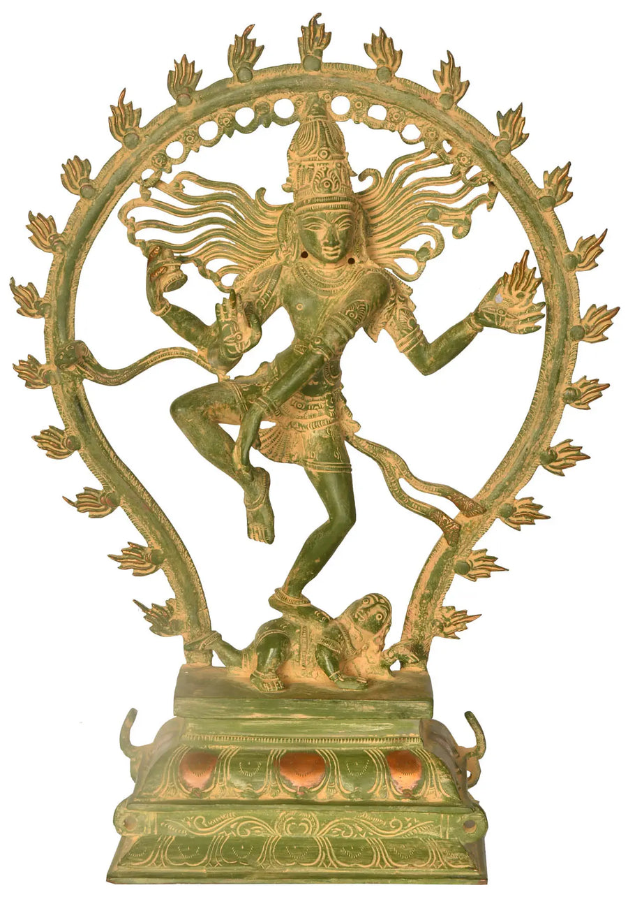16" Nataraja Handmade Brass Statue