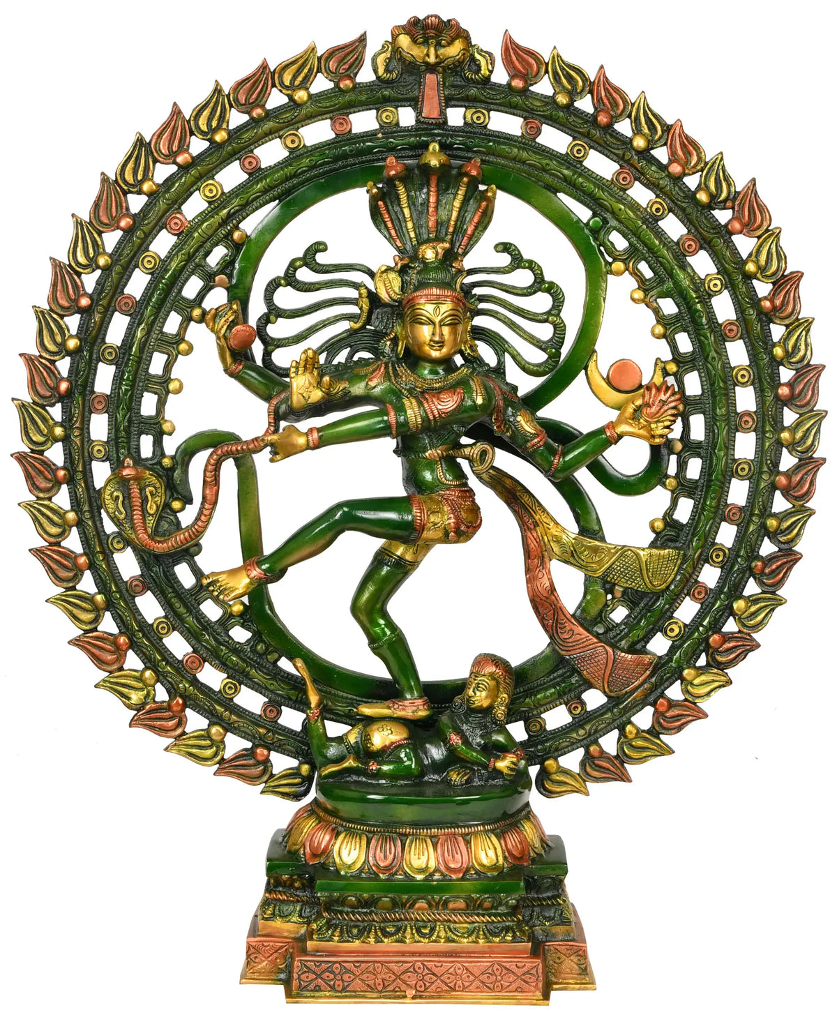 23" Nataraja In Brass | Handmade | Made In India