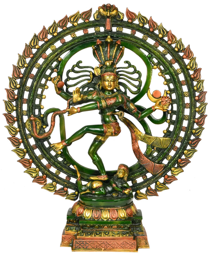 23" Nataraja In Brass | Handmade | Made In India