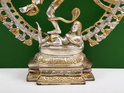 20" Shiva King of Dancers (Nataraja) Brass Statue | Handcrafted In India