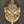 10" Brass Ganesha Face Mask Wall Hanging