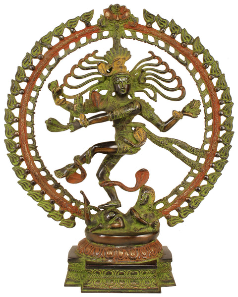 20" Shiva as Nataraja Idol| Handmade Brass Statue