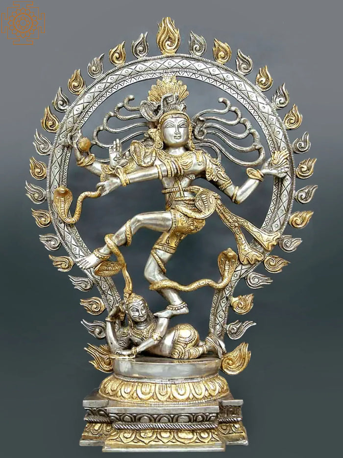 20" Nataraja In Brass | Handmade | Made In India