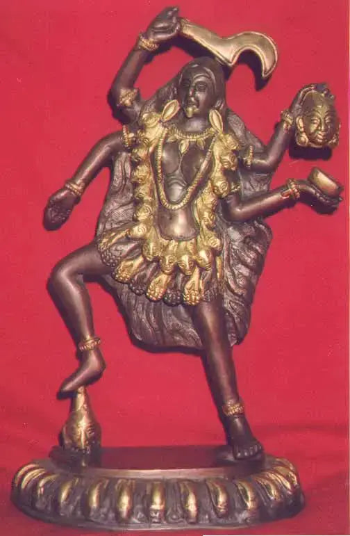 Kali Brass Statue for Pooja