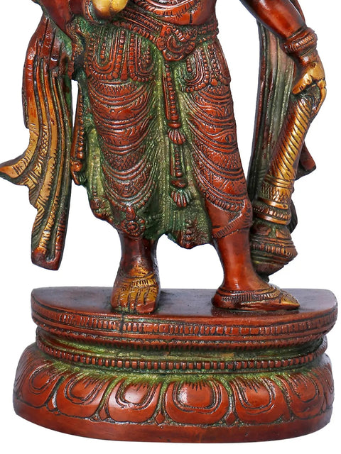 7" Varaha Brass Statue - Third of the 10 incarnations (Avatars) of Lord Vishnu | Handmade