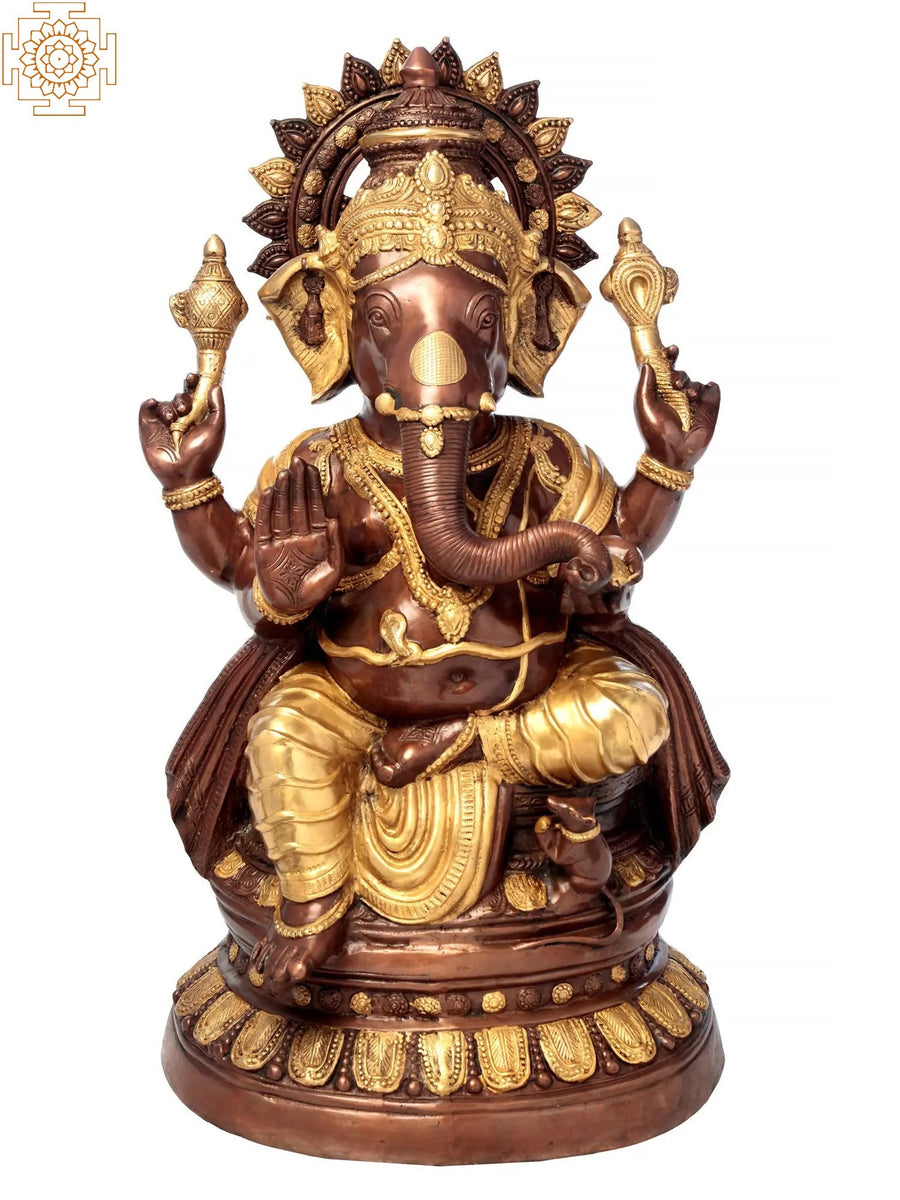 Lord Ganesha Brass Statues