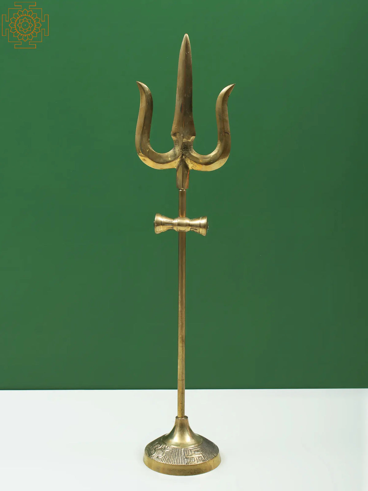 Lord Shiva's Trishul (Trident) in Brass