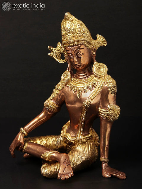 Handmade Indra Brass Statue | Made In India