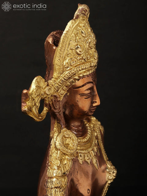Handmade Indra Brass Statue | Made In India