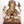13" Tibetan Buddhist Deity Chenrezig (Four-Armed Avalokiteshvara) Brass Statue | Made In India