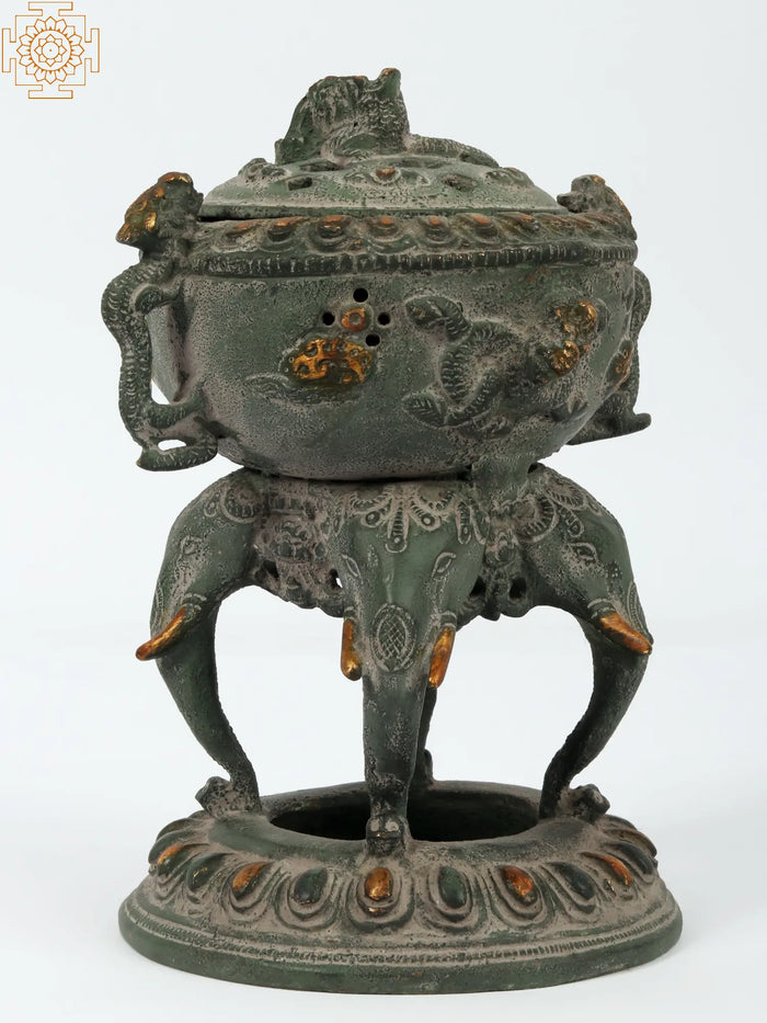 Elephant Incense Burner