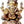 21" Ganesha on Inverted Lotus Pedestal In Brass | Handmade | Made In India