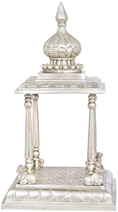13" Vedika Brass Altar Statue Handmade